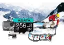 Memoria Flash MicroSD 256GB UHS-I U3 Clase10 A2, 100MBps y 85MBps, AUSDX256GUI3V30SA2-RA1
