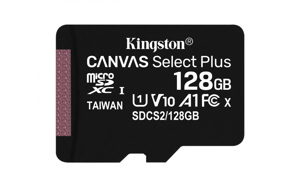 Memoria Flash MicroSD 128GB UHS-I U3 Clase10 A1 100MBps y 85MBps, SDCS2/128GB